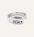 „I F♡cking Love You“ Ring