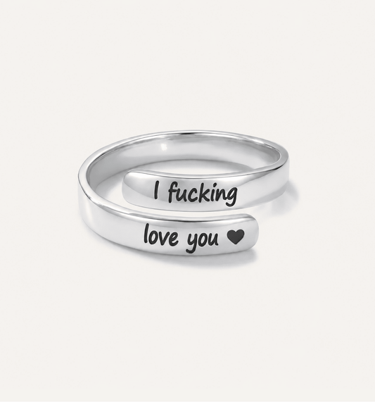 „I F♡cking Love You“ Ring
