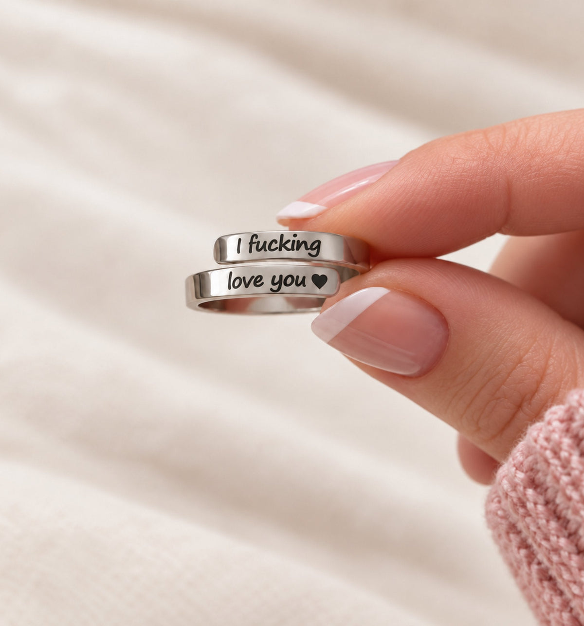 „I F♡cking Love You“ Ring