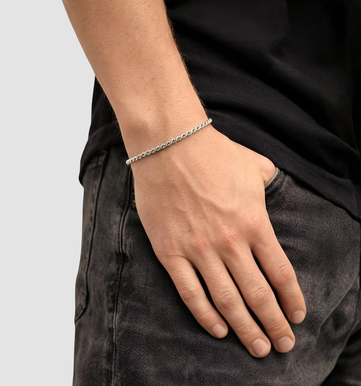 Rope Armband Dünn 3mm